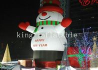fumetto del pupazzo di neve di Natale di 5mH Inflatables per la decorazione all'aperto di Natale