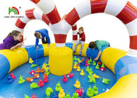 Bambini rossi Duck Pond For Amusement Park gonfiabile del blu 3m