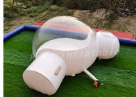 Tenda gonfiabile 6m trasparente della bolla dei semi con il bagno del tunnel