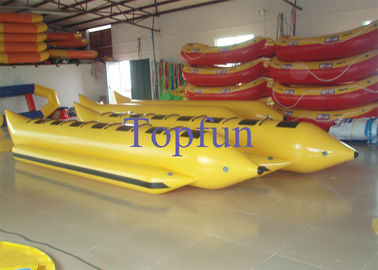 Linea doppia o singola barca gonfiabile di forma della barca di banana/banana con il motore per il rafting della corrente