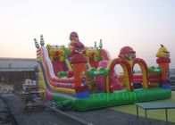 La terra gonfiabile di divertimento, parco di divertimenti gonfiabile fortifica per i bambini/annuncio pubblicitario