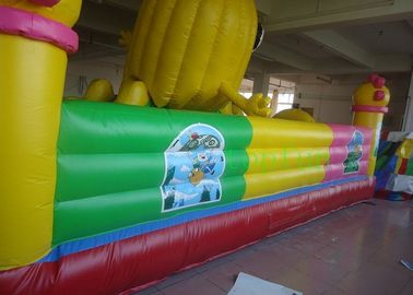 Tela cerata gonfiabile su misura del PVC del parco di divertimenti 0.55mm per i bambini