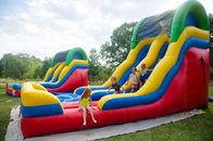 Ricorre i bambini di 0.55mm Plato Inflatable Water Slide For