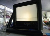 Tela cerata gonfiabile all'aperto portatile del PVC dello schermo di proiezione 0,55 per la pubblicità del tabellone per le affissioni