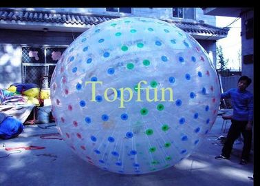 Colori la palla gonfiabile di Zorb dell'anello a D, palla di Zorb della bolla di divertimento del parco