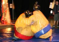 Costume gonfiabile su misura del lottatore di sumo, giochi di sport di spettacolo bambini/degli adulti