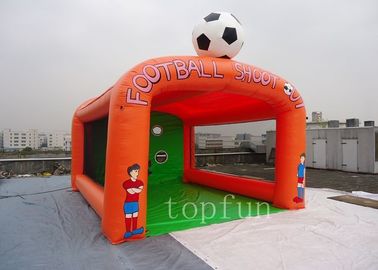 Pallacanestro gonfiabile su misura della tela cerata del PVC del campo di calcio per divertimento