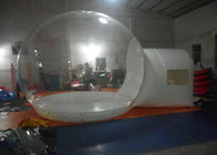 tenda gonfiabile della bolla del diametro di 4M chiara, tenda trasparente gonfiabile della cupola del PVC