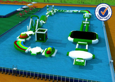 parchi gonfiabili dell'acqua di area dell'acqua 2000M2, giochi dello sport acquatico del mare di divertimento