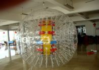Adulto palla trasparente di Zorbing dell'acqua di Unti-freddezza del PVC da 0,9 millimetri per il parco di divertimenti