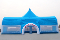 Grande tenda gonfiabile blu di evento del PVC per la pubblicità commerciale