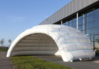 Tenda gonfiabile bianca gigante di evento della struttura della cupola per l'annuncio pubblicitario