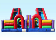 Lap Inflatable Dry Obstacle Course doppio variopinto per il bambino