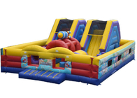 Rocket Inflatable Fun Obstacle Course, corsa ad ostacoli di spettacolo