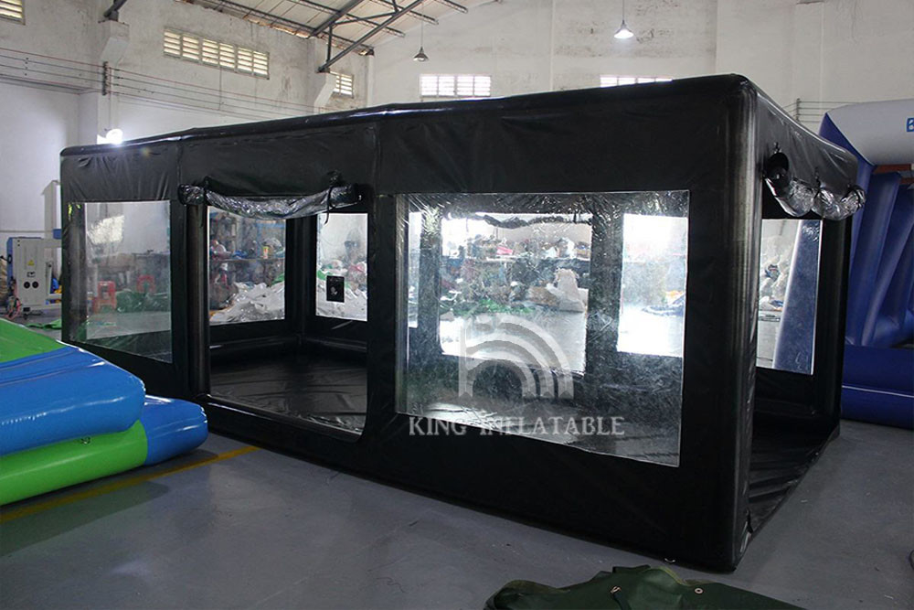 Tenda gonfiabile dell'automobile della cabina di spruzzo di manifestazione dell'automobile del garage delle cabine impermeabili gonfiabili della pittura per pittura