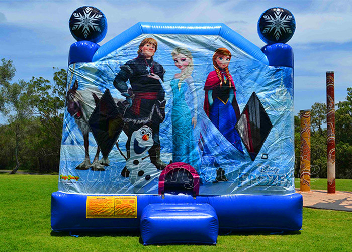 Camera gonfiabile congelata di rimbalzo di Elsa Jumping Castle Outdoor Game per le ragazze dei ragazzi