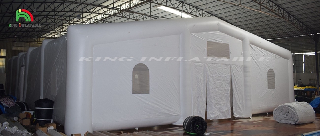 Decorazione per night club gonfiabile Puppett gigante grande tenda gonfiabile con luce a LED