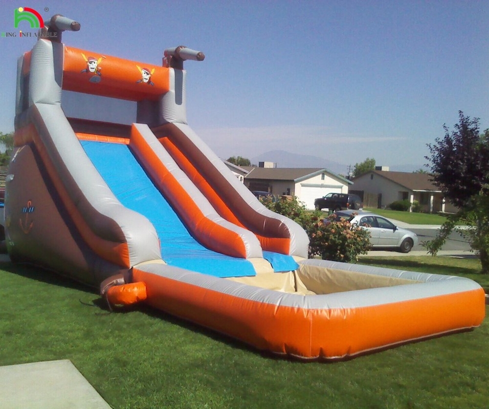 Slide idraulico gonfiabile di alta qualità con piscina idraulica