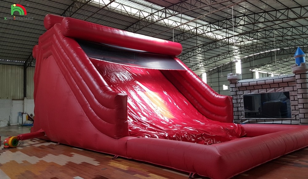 Scivoli d'acqua gonfiabili per uso commerciale scivoli d'acqua gonfiabili per gioco per esterni scivoli d'acqua gonfiabili PVC scivoli gonfiabili per grandi salti