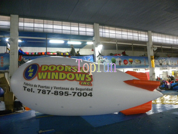 Piccolo dirigibile dell'elio di Zepplin/pallone gonfiabili pubblicità di Inflatabel per la promozione