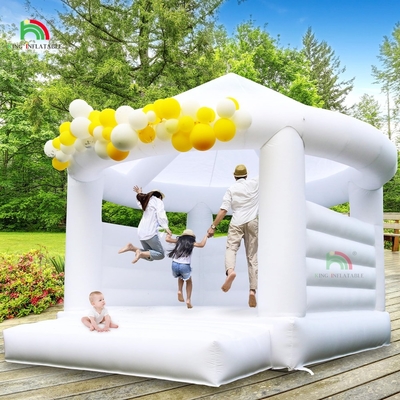 Giocattolo Saltatore d'acqua del cortile Castello Bianco Parrocchiere esterno e interno Festa gonfiabile Casa di rimbalzo Bambini Castello