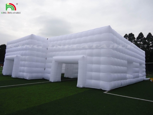Di alta qualità Led luce cubo festa tenda discoteca bianca club a gonfiore per la festa