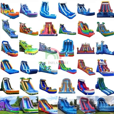 Fabbrica Slide d'acqua personalizzato gonfiabile Commerciale bambini Noleggio Evento Slide d'acqua gonfiabili per piscina