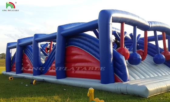 Corso di ostacoli gonfiabile da 5 km Corsi di sfida da 5 km Combinato Attrezzature da gioco per adulti e bambini