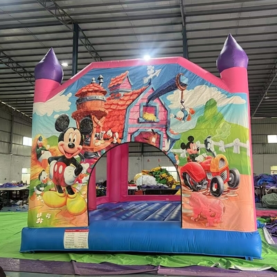 Commerciale Casa gonfiabile Bouncer Mickey Mouse gonfiabile Salto Bouncy Castello Casa gonfiabile per bambini adulti festa