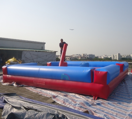 Arena di giostra gonfiabile in PVC di alta qualità Campo di combattimento per bambini con bastoncini